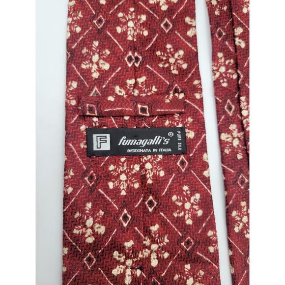 Fumagalli Snowflake Tie L 58" W 4" - Picture 6 of 6